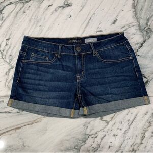 Aeropostale Blue Jean Shorts with‎ Cuffed Hems